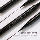 Caneta Delineadora Marrom Line My Eyes Edition Océane