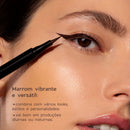 Caneta Delineadora Marrom Line My Eyes Edition Océane