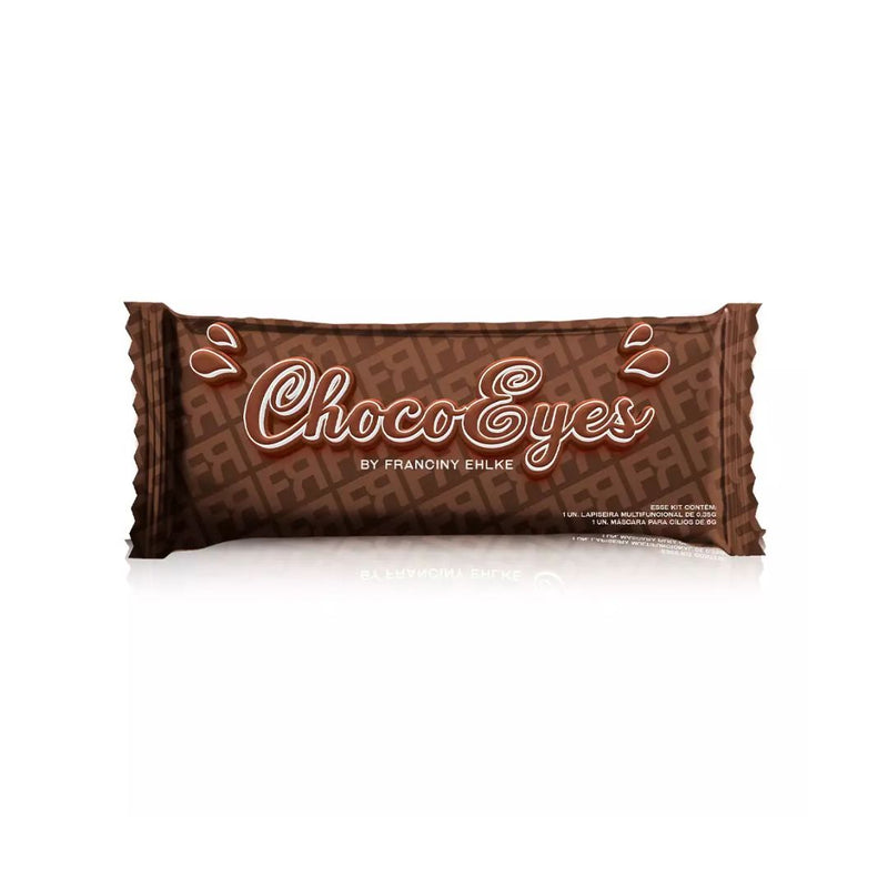 Choco Eyes Kit Máscara de Cílios e Lápis Marrom Franciny Ehlke