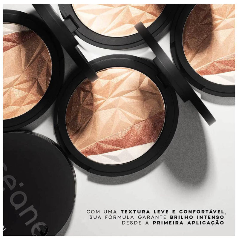 Iluminador Facial Multicolor Powder Highlight Océane Edition