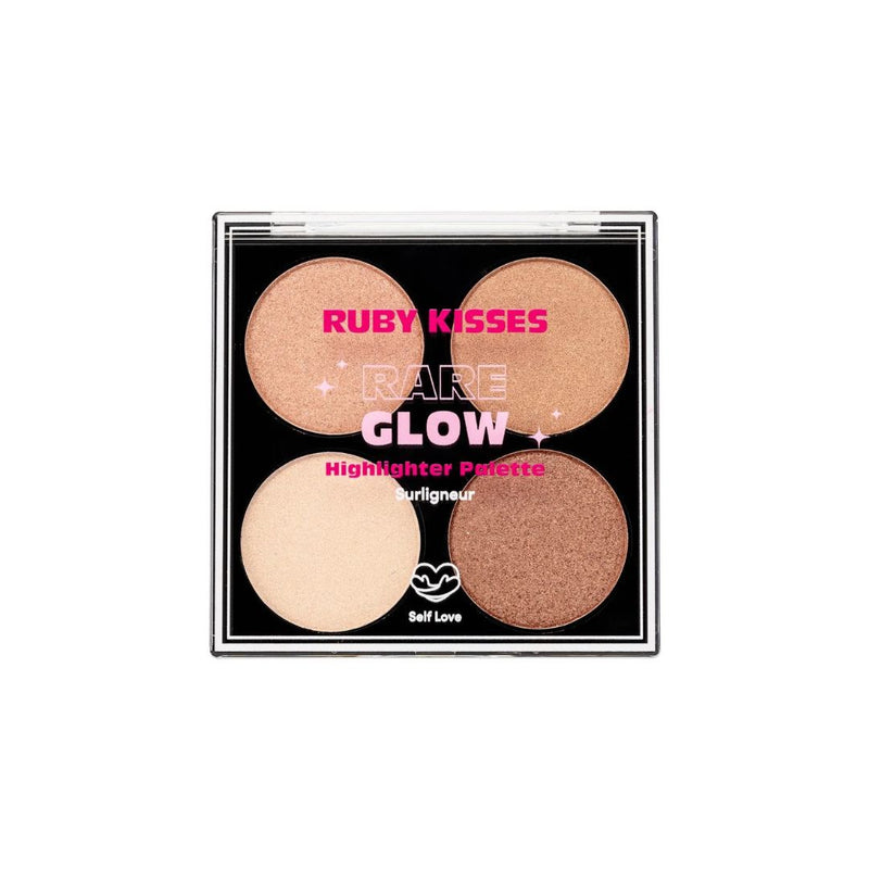 Paleta de Iluminadores Rare Glow Ruby Kisses