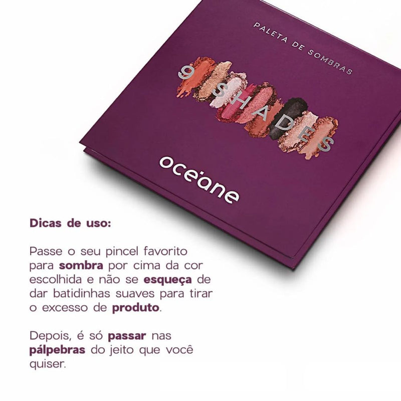Paleta de Sombra 9 Shades Océane