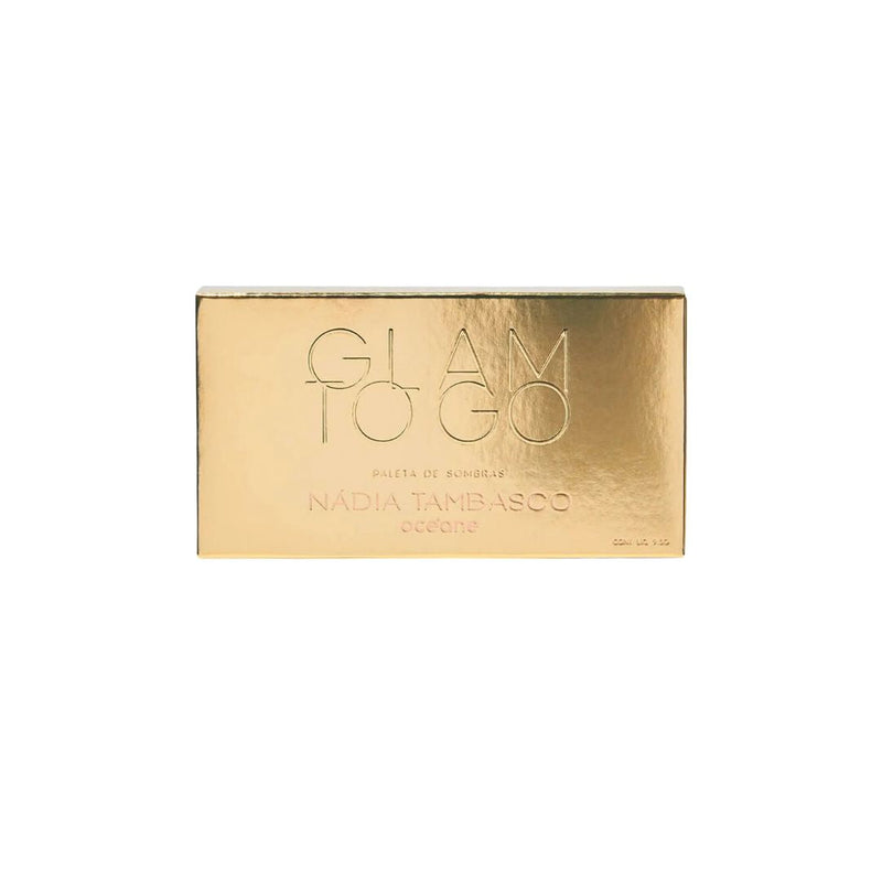Paleta de Sombras Glam To Go Nádia Tambásco By Océane