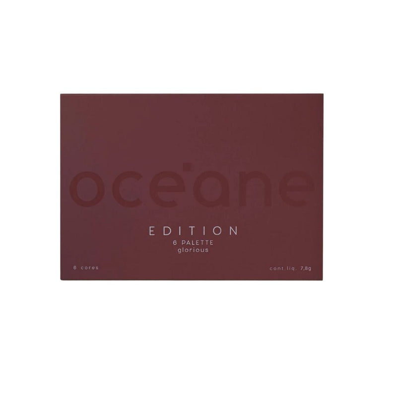 Paleta de Sombras Nude 6 Eyeshadow Palette Glorious Océane Edition