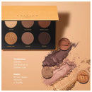 Paleta de Sombras Tons Terrosos 6 Eyeshadow Palette Classic Océane Edition