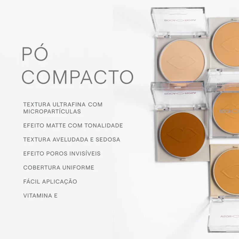 Pó Compacto Boca Rosa