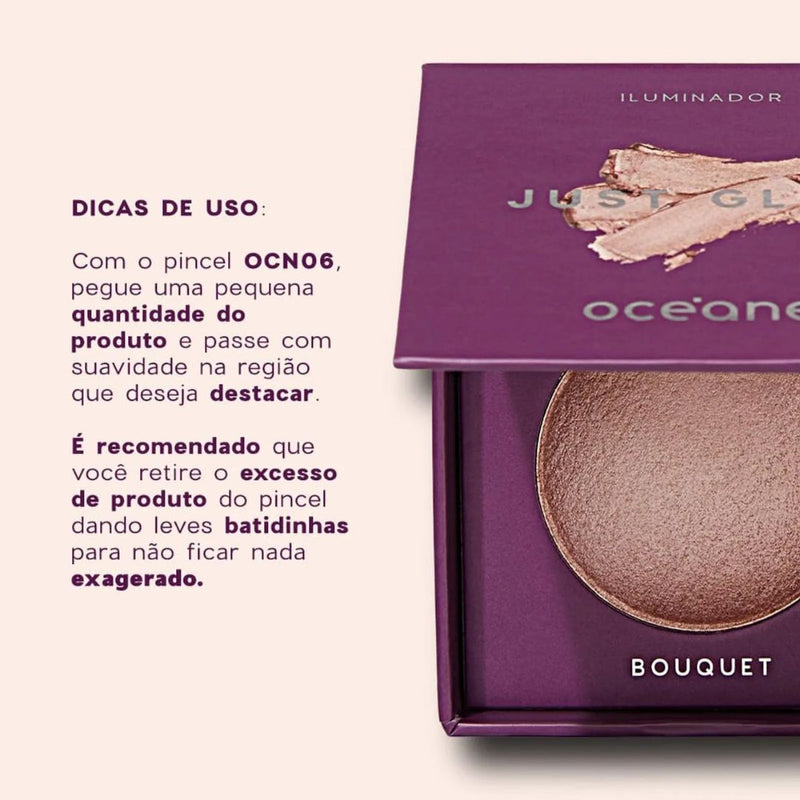 Pó Iluminador Just Glow Bouquet Océane