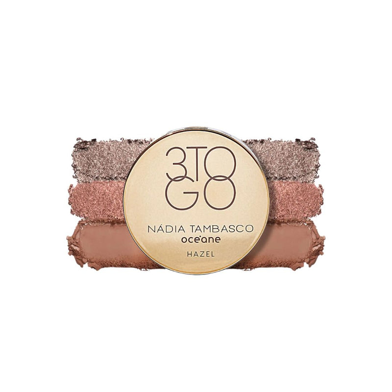 Trio de Sombras 3 To Go Palette Nádia Tambasco by Océane